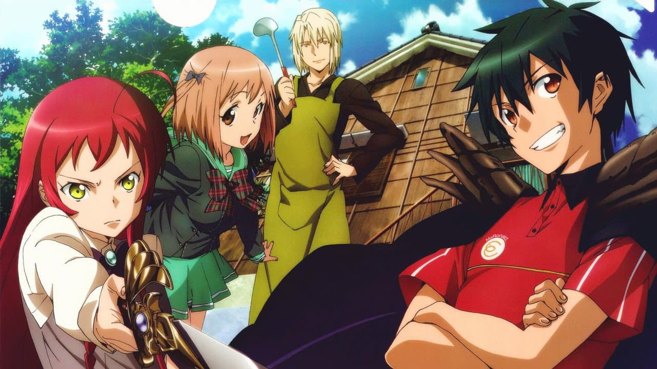 The Devil Is a Part-Timer! — backdrops 8