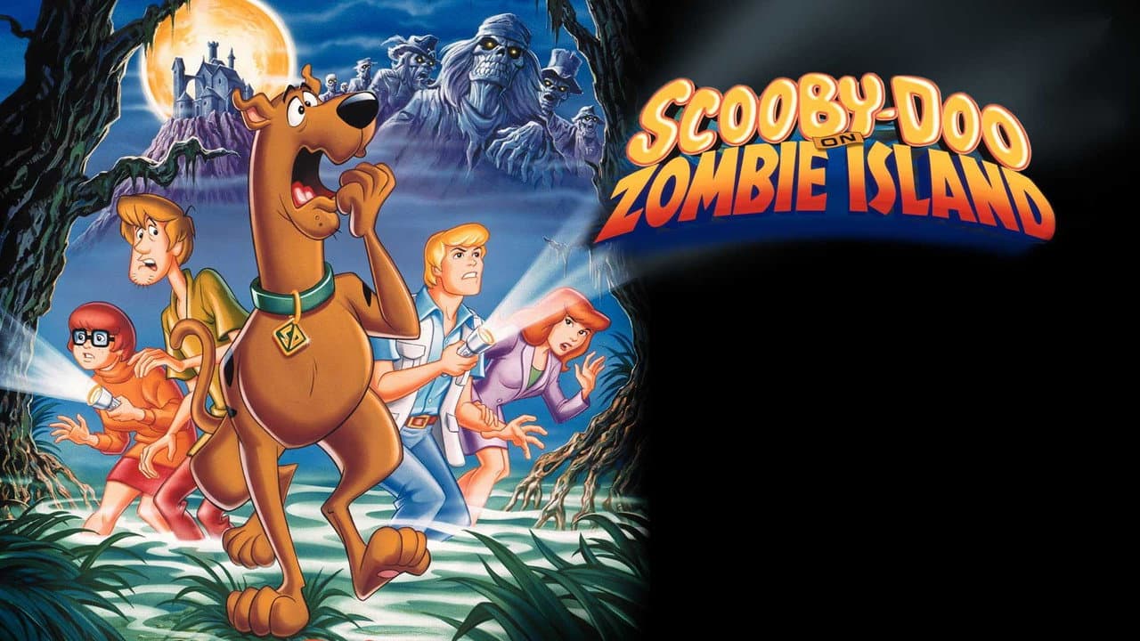 Scooby-Doo on Zombie Island — backdrops with title 2