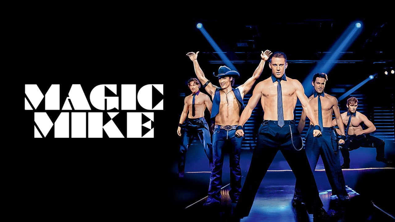 Magic Mike — backdrops with title 5