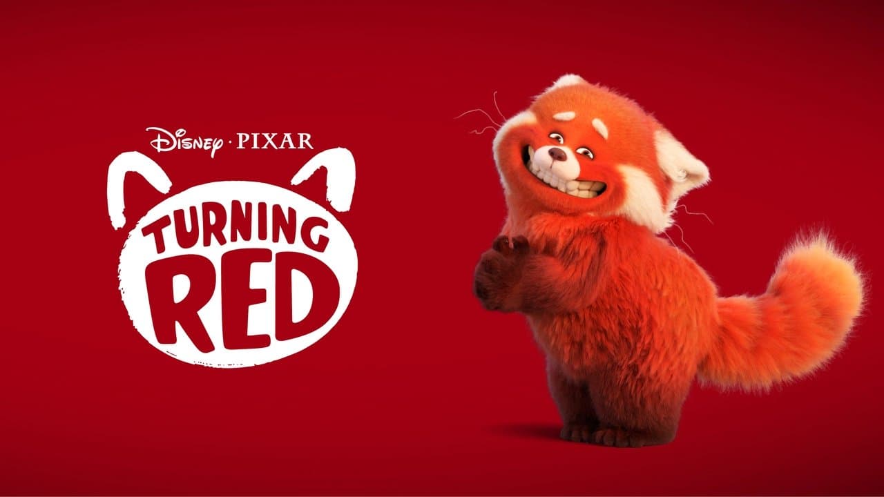 Turning Red — backdrops with title 1