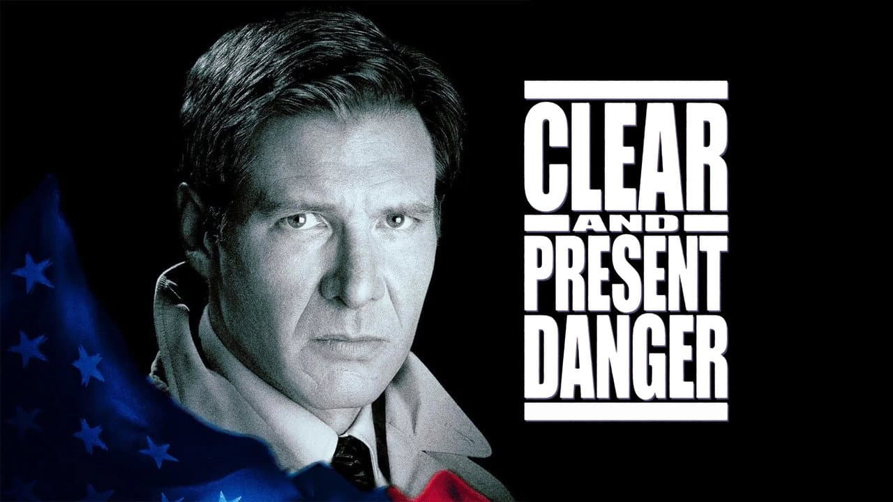 Clear and Present Danger — backdrops with title 4