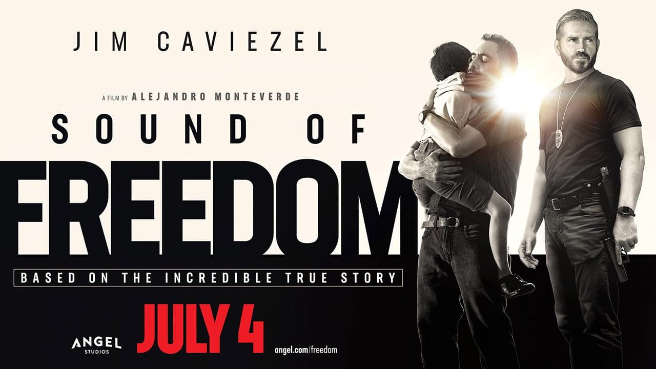 Sound of Freedom — backdrops with title 2