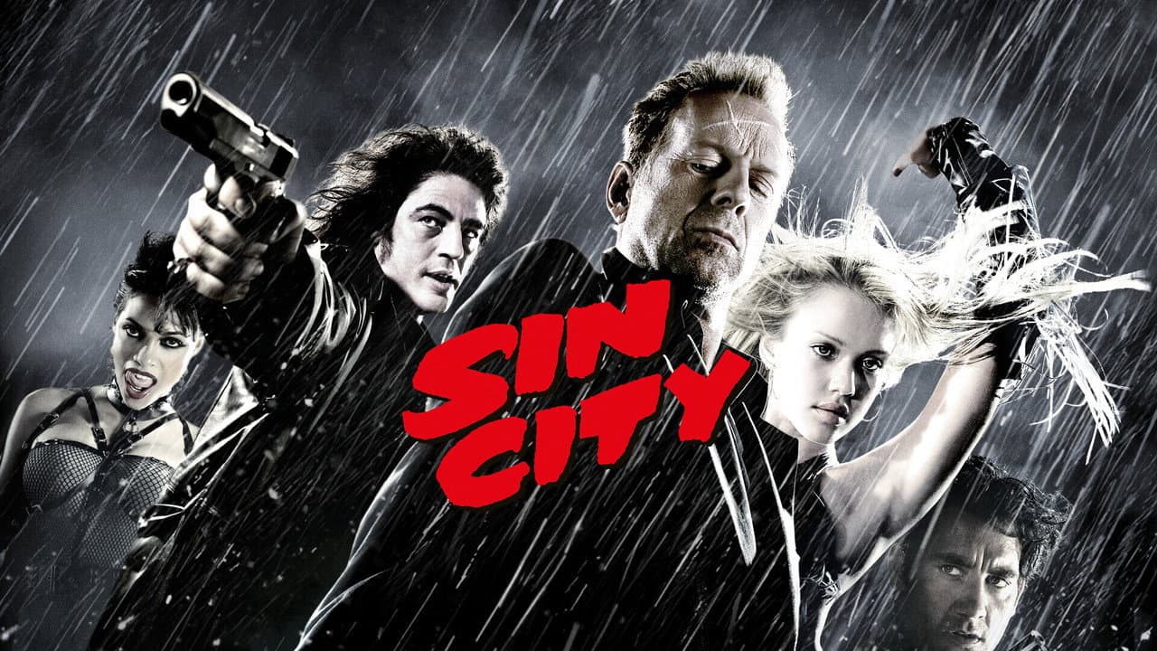 Sin City — backdrops with title 2