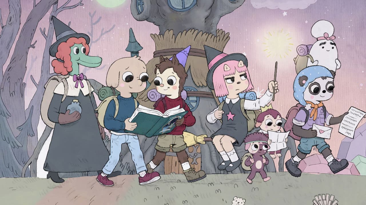 Summer Camp Island — backdrops 5