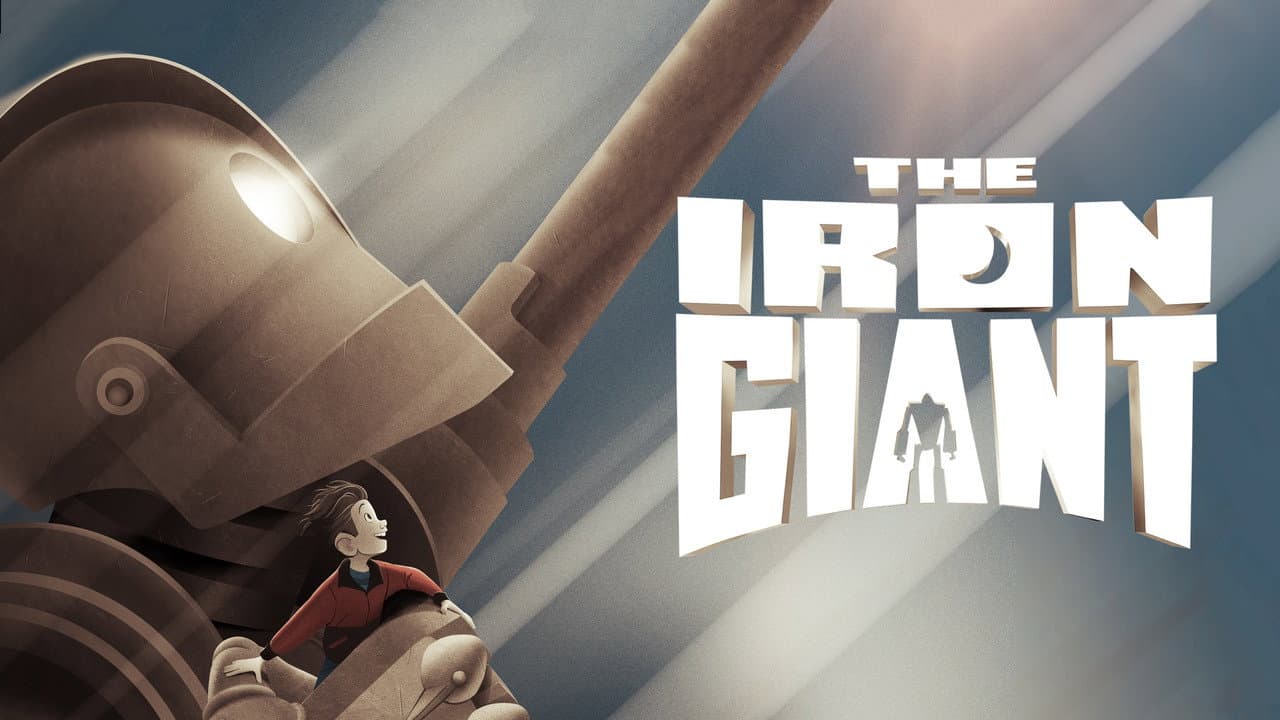 The Iron Giant — backdrops with title 1