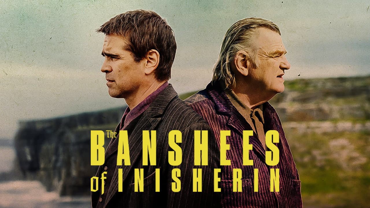 The Banshees of Inisherin — backdrops with title 3