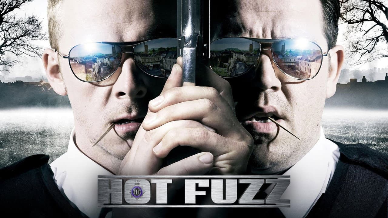 Hot Fuzz — backdrops with title 8