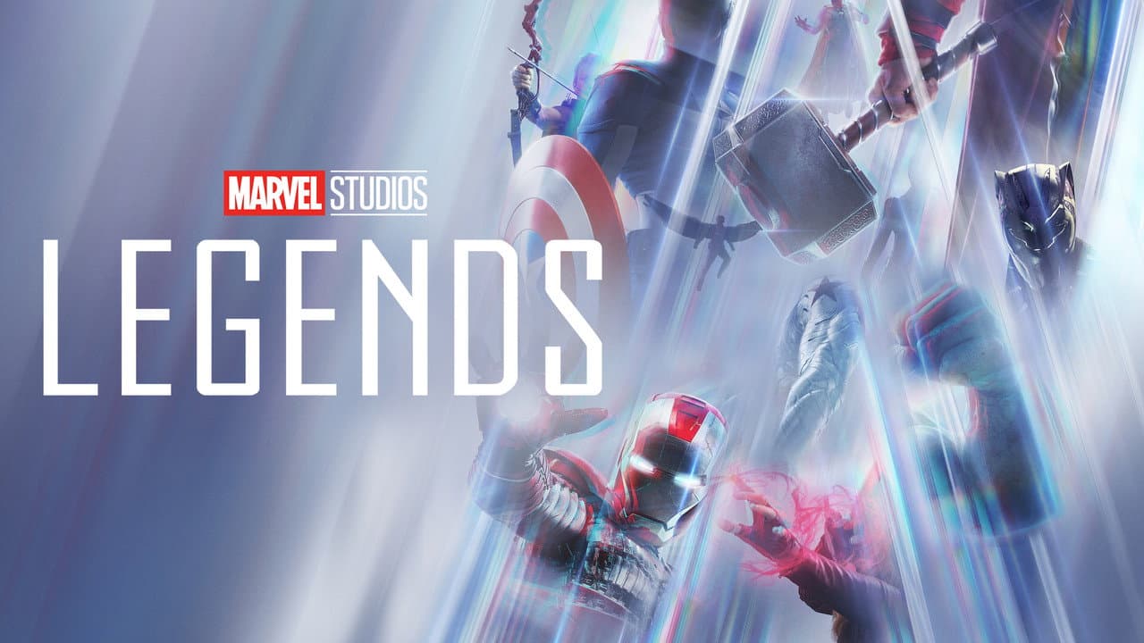 Marvel Studios Legends — backdrops with title 1