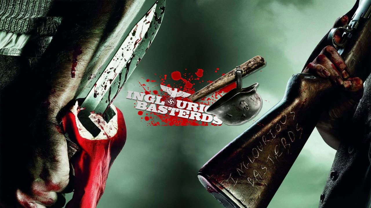 Inglourious Basterds — backdrops with title 6
