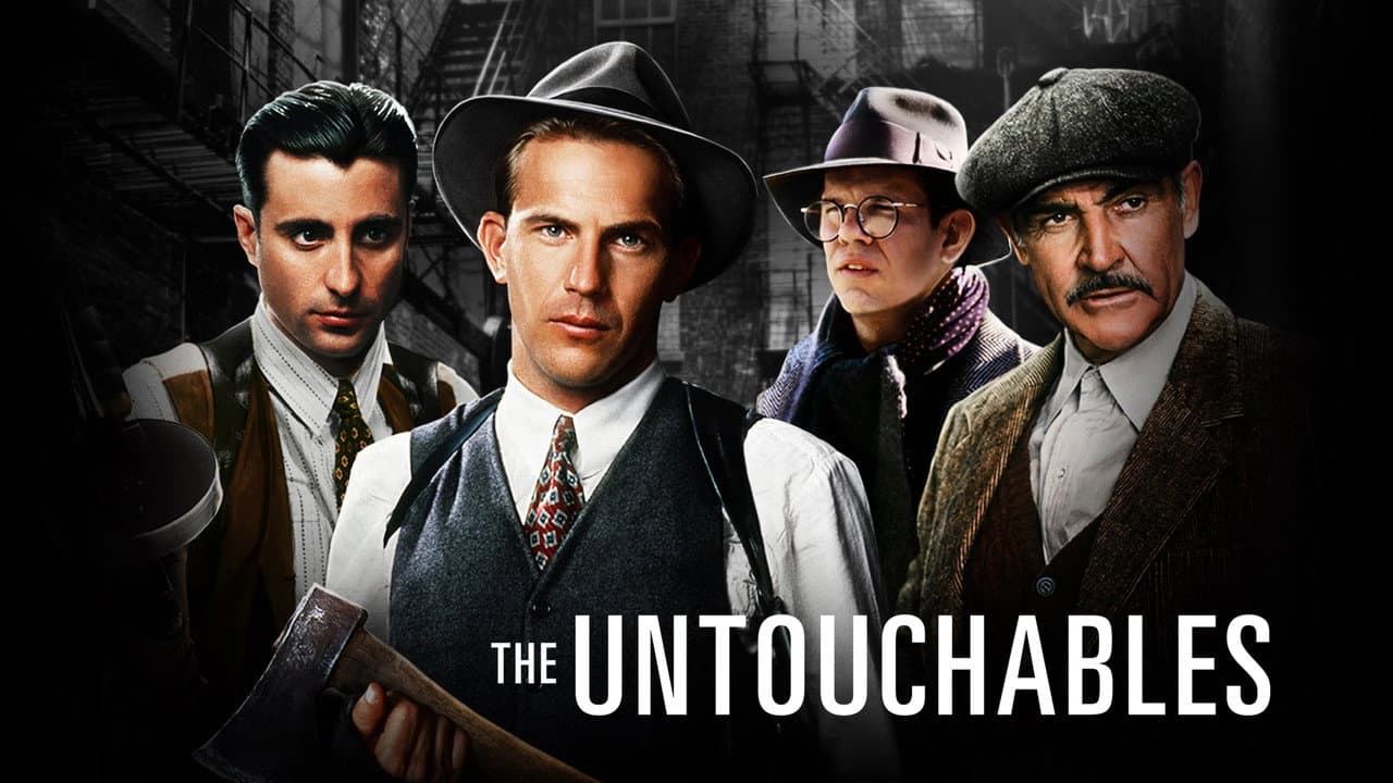 The Untouchables — backdrops with title 4