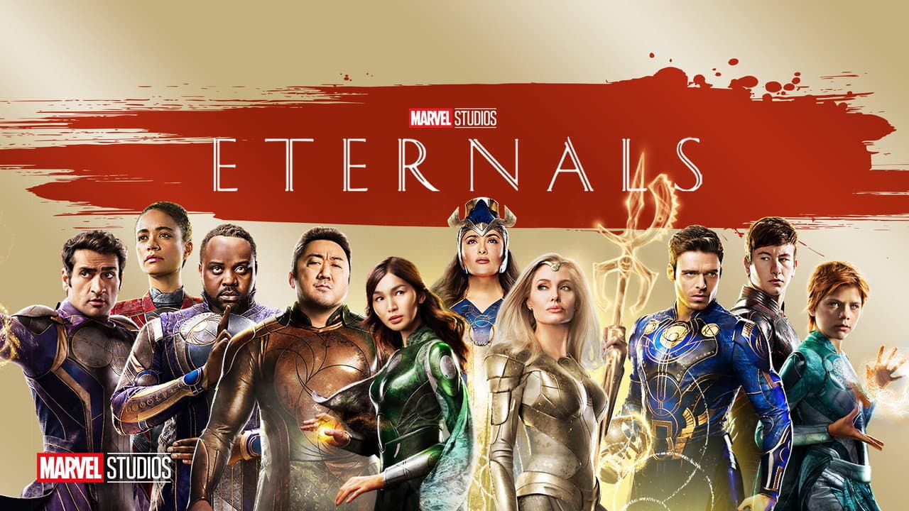 Eternals — backdrops with title 2