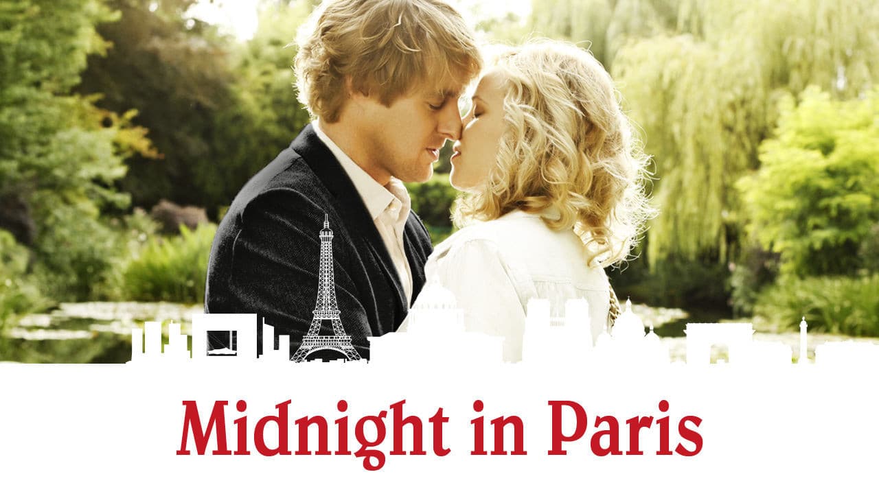 Midnight in Paris — backdrops with title 5
