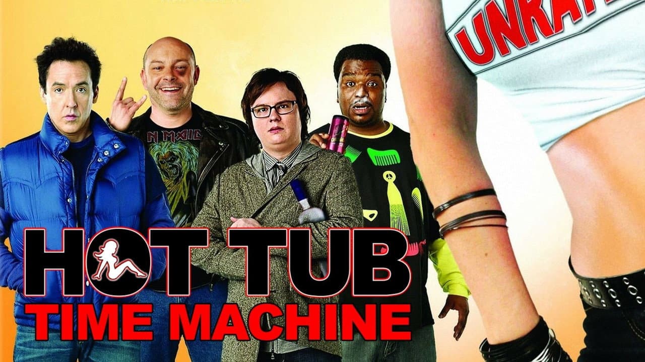 Hot Tub Time Machine — backdrops with title 2