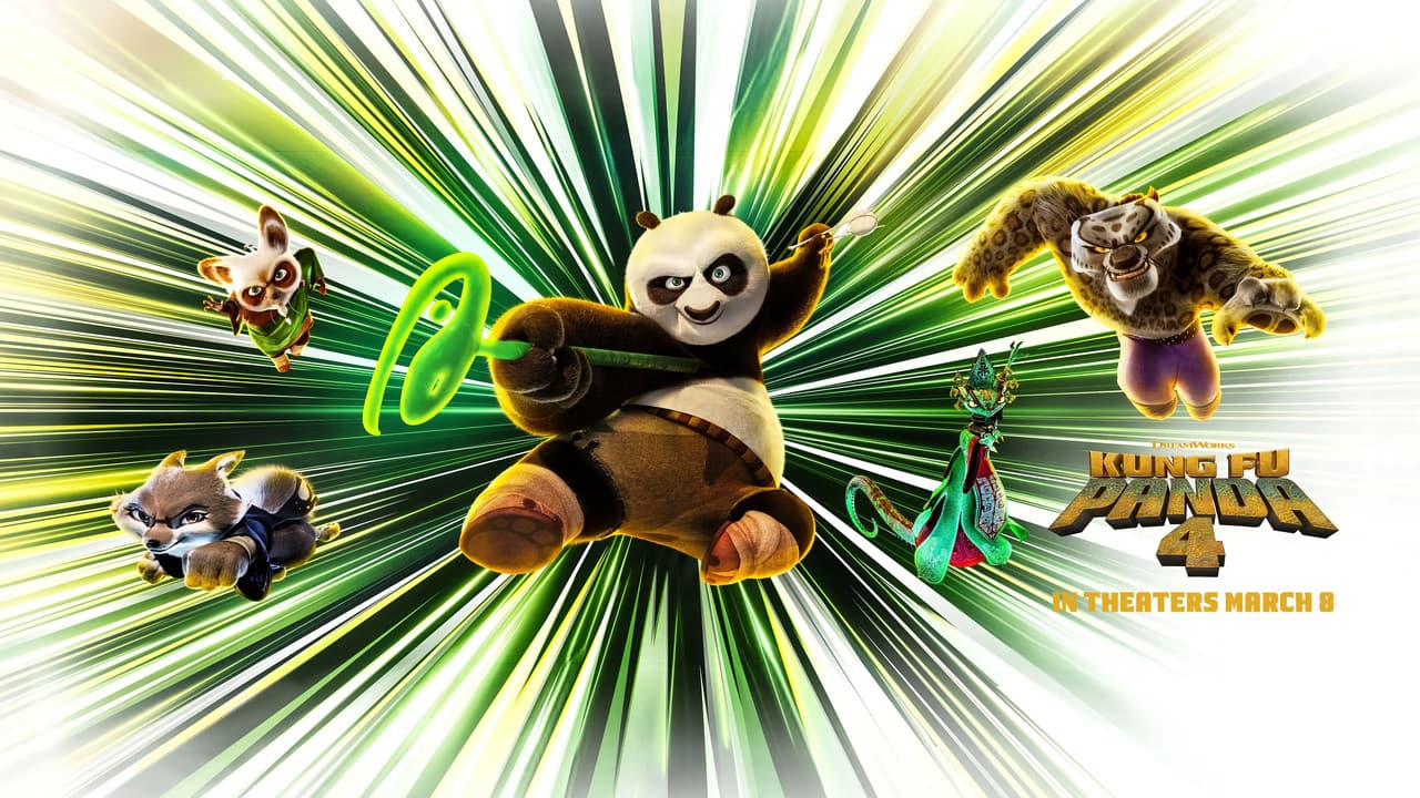 Kung Fu Panda 4 — backdrops with title 8