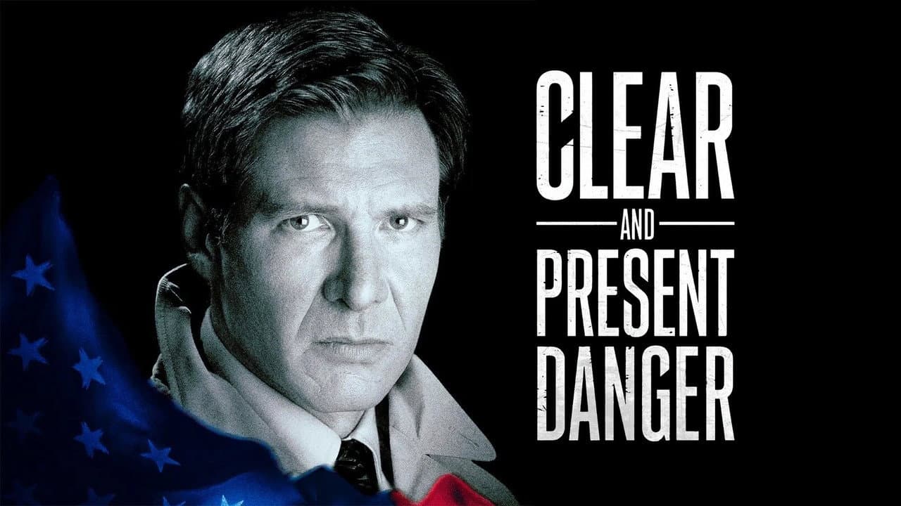 Clear and Present Danger — backdrops with title 6