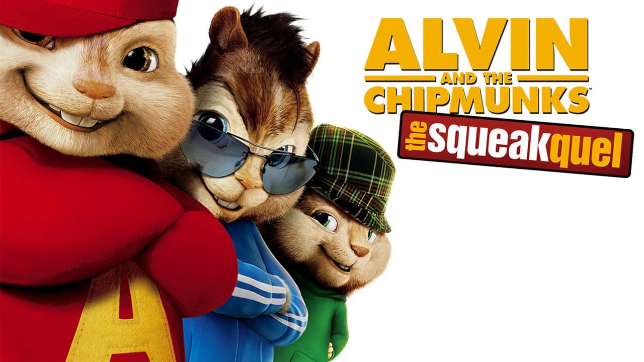 Alvin and the Chipmunks: The Squeakquel — backdrops with title 5