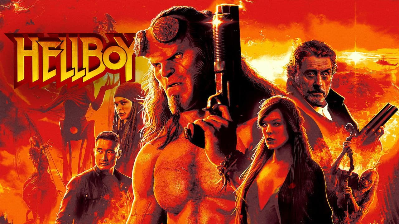 Hellboy — backdrops with title 3