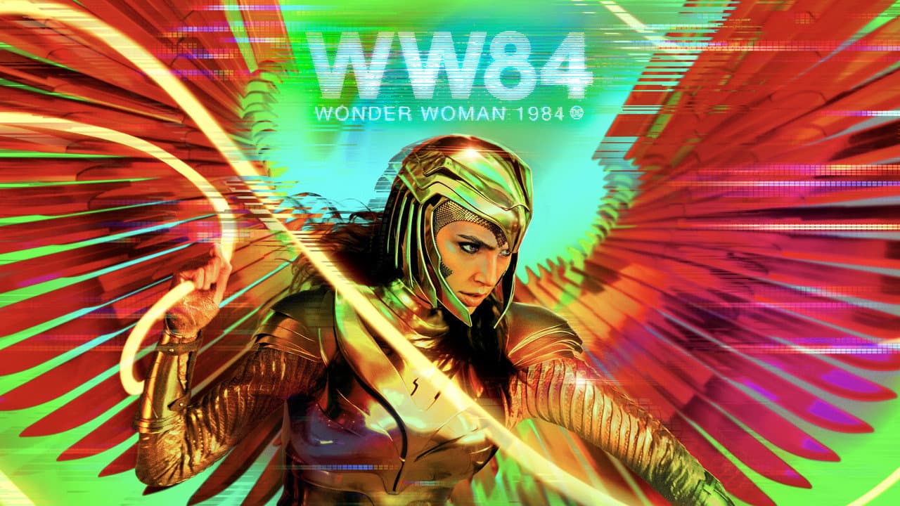 Wonder Woman 1984 — backdrops with title 3