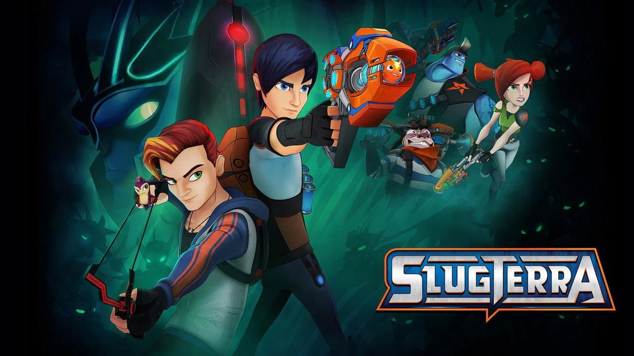 Slugterra — backdrops with title 1