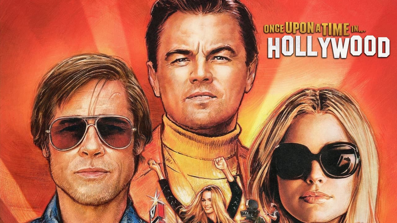 Once Upon a Time... in Hollywood — backdrops with title 2