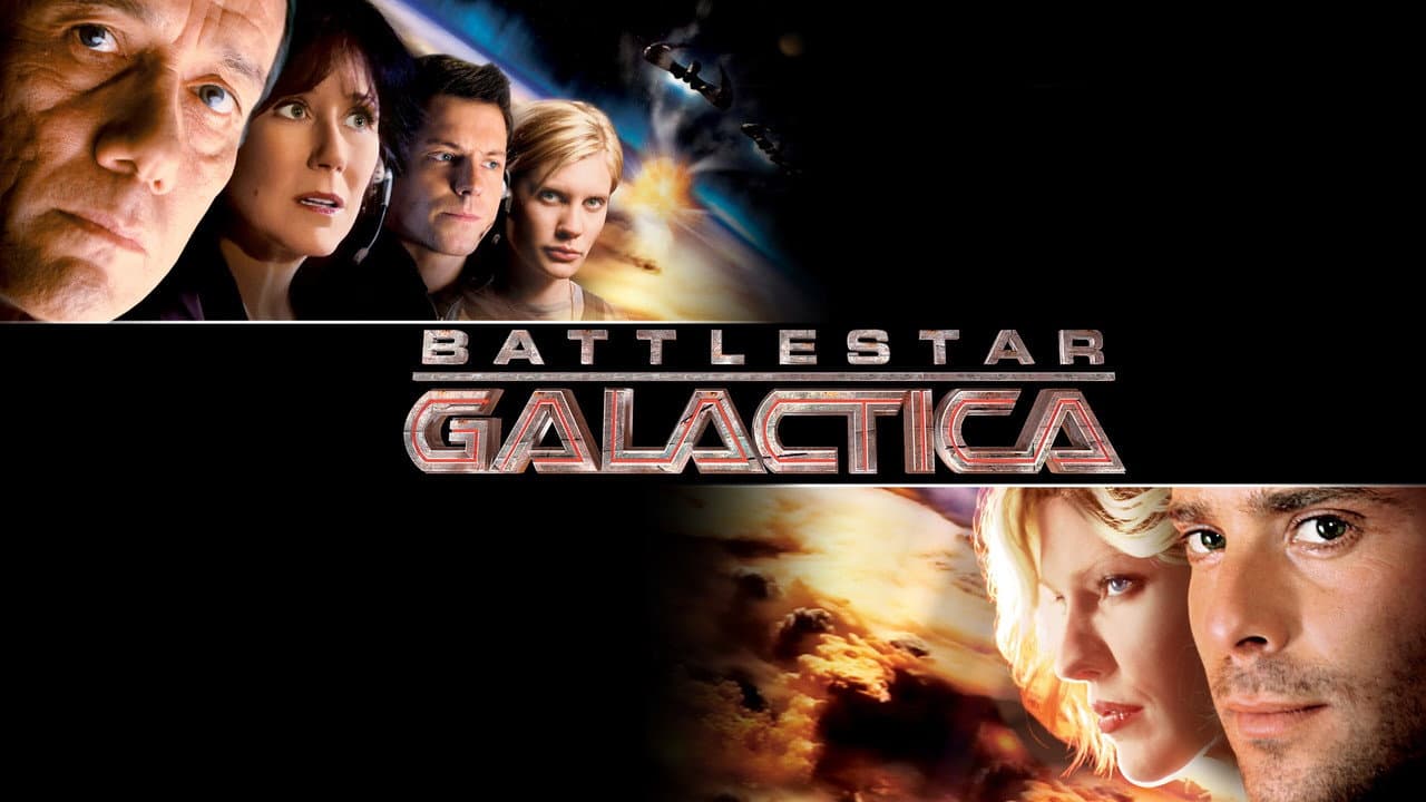 Battlestar Galactica — backdrops with title 7