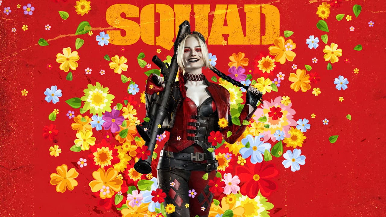 The Suicide Squad — backdrops with title 4