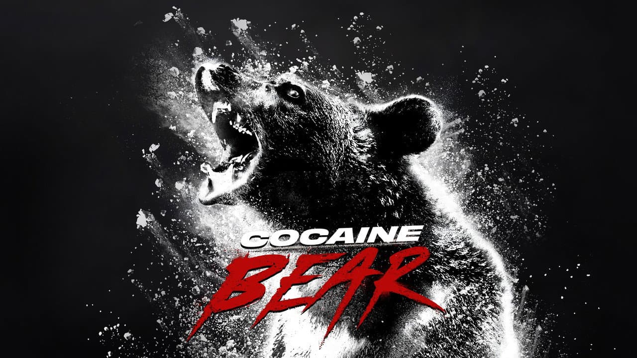 Cocaine Bear — backdrops with title 4