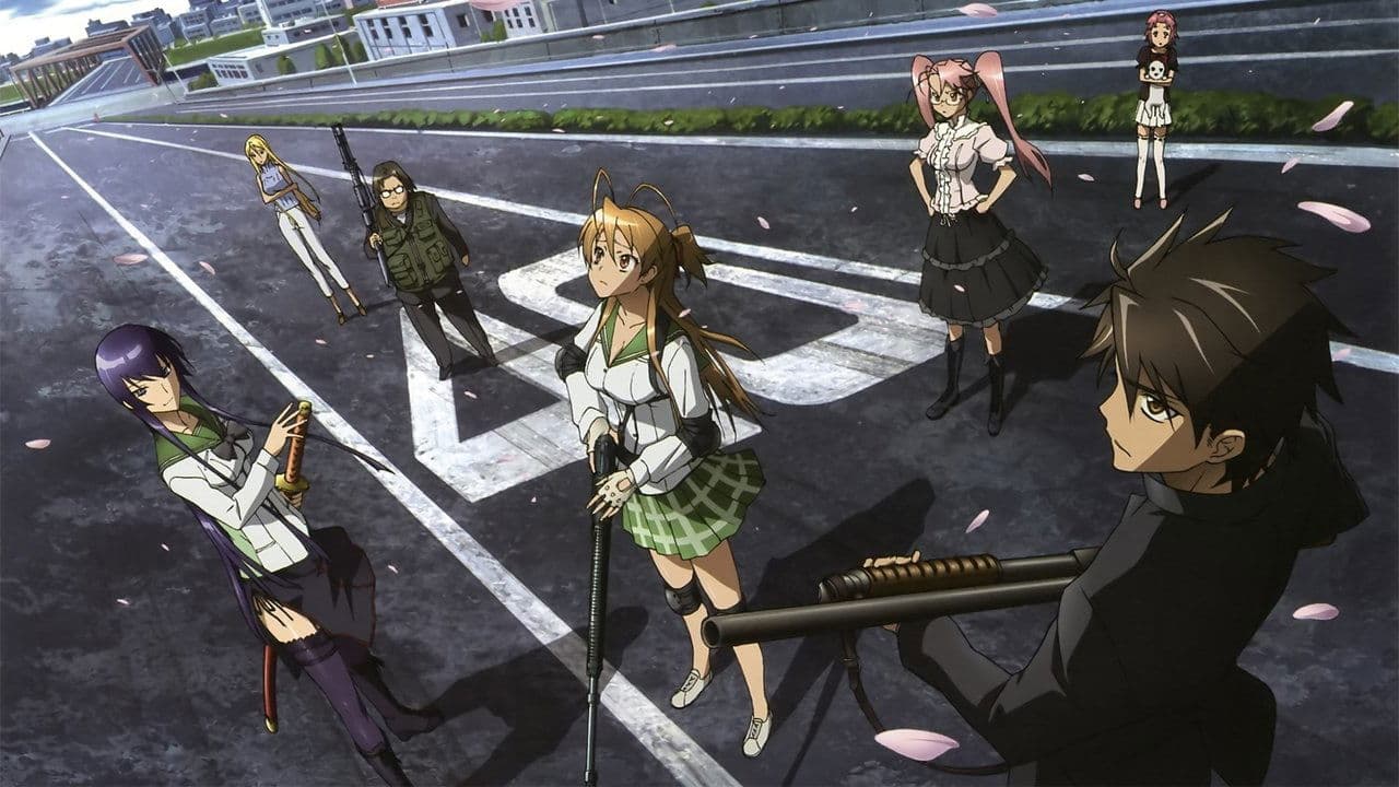High School of the Dead — backdrops 1