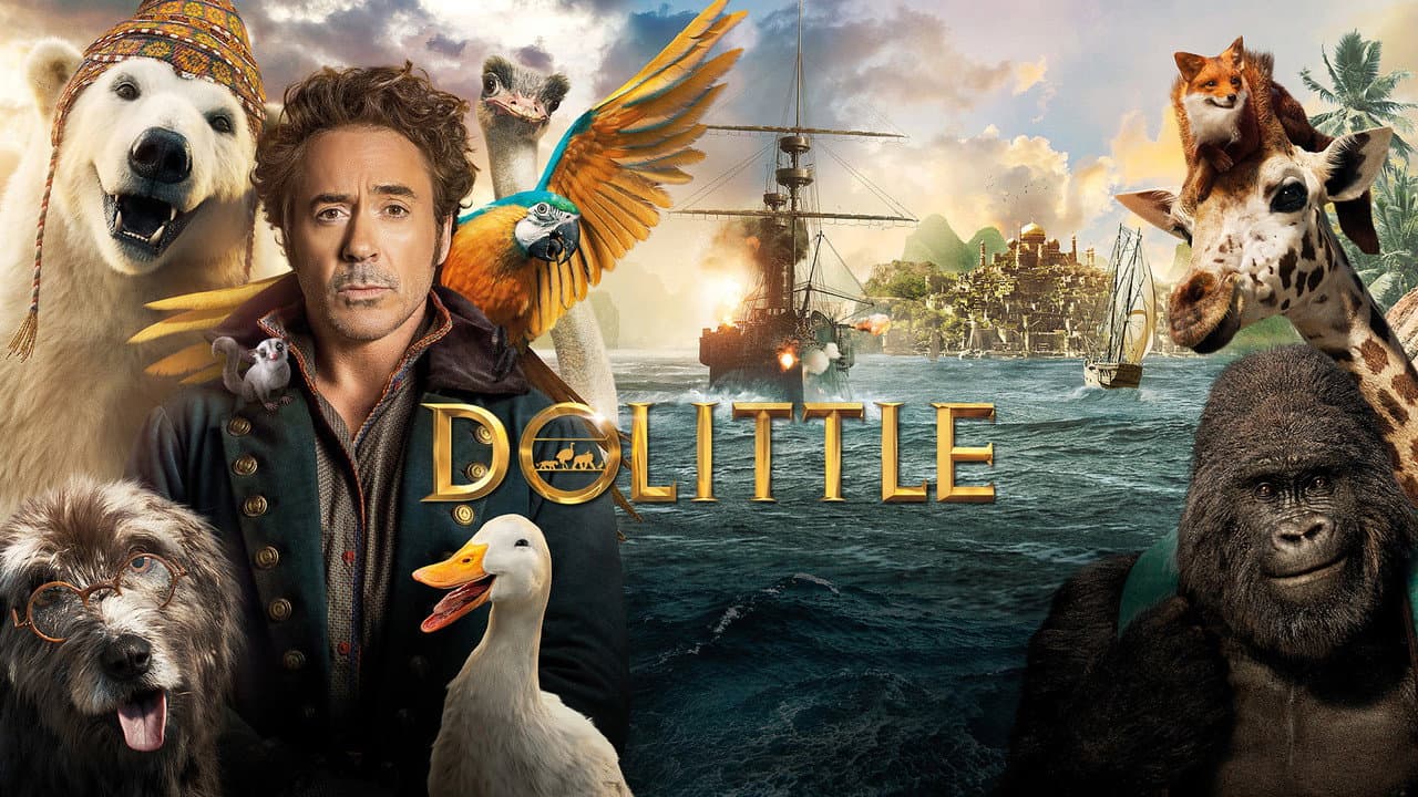 Dolittle — backdrops with title 2