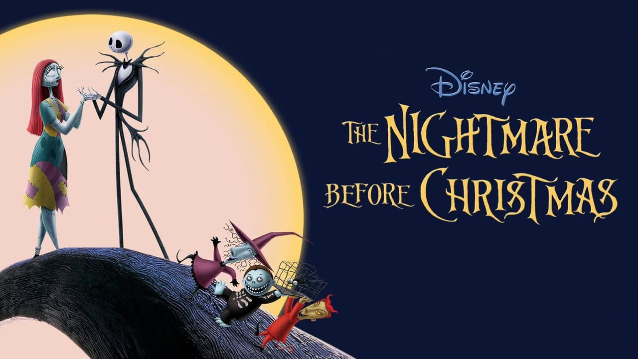 The Nightmare Before Christmas — backdrops with title 3