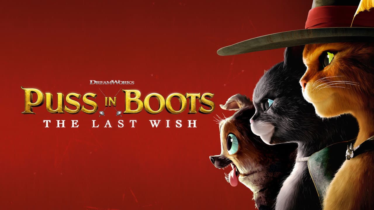Puss in Boots: The Last Wish — backdrops with title 1