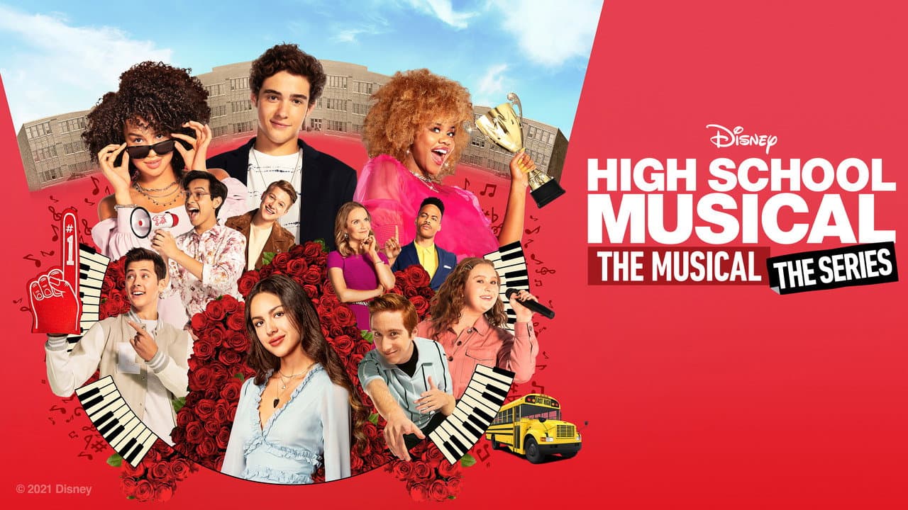 High School Musical: The Musical: The Series — backdrops with title 4