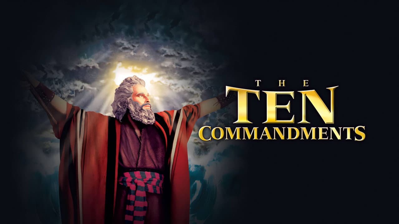The Ten Commandments — backdrops with title 3