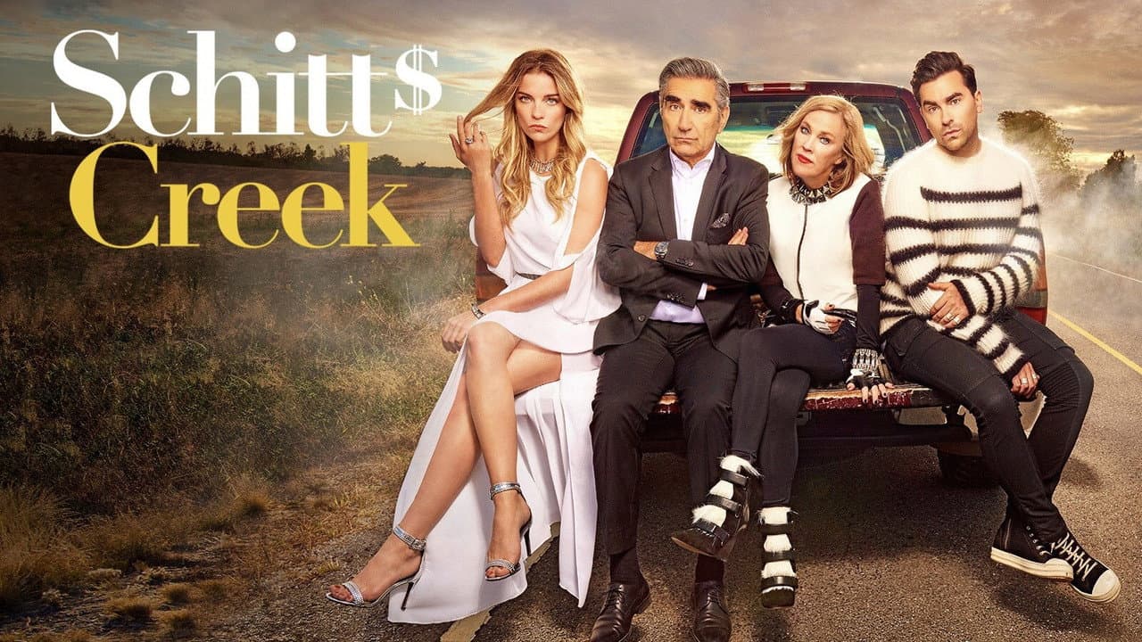 Schitt's Creek — backdrops with title 4