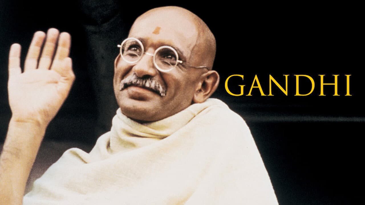 Gandhi — backdrops with title 5