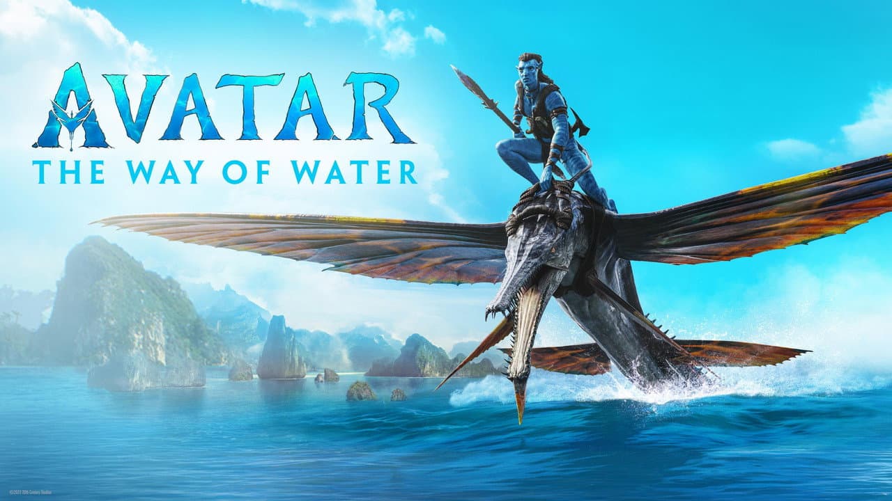 Avatar: The Way of Water — backdrops with title 2