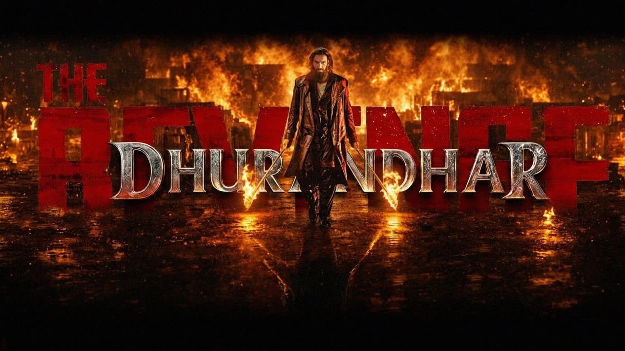 Dhurandhar: The Revenge — backdrops with title 8