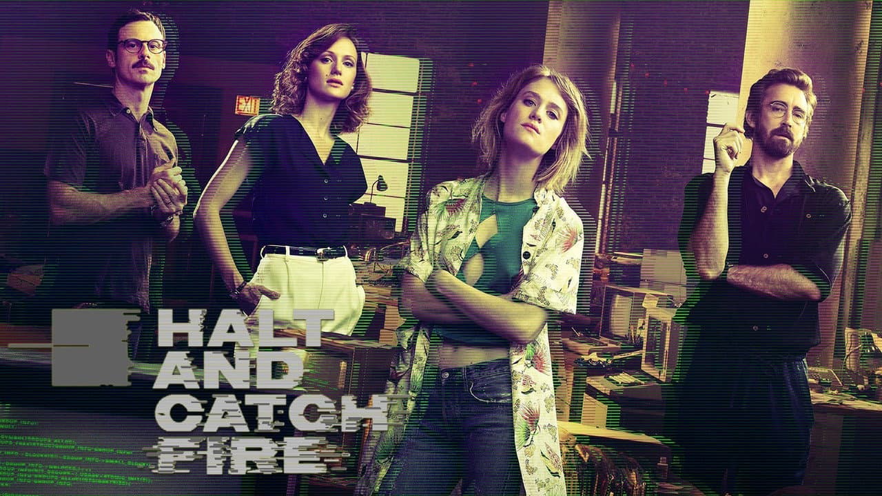 Halt and Catch Fire — backdrops with title 1