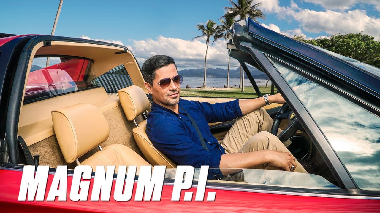 Magnum P.I. — backdrops with title 1
