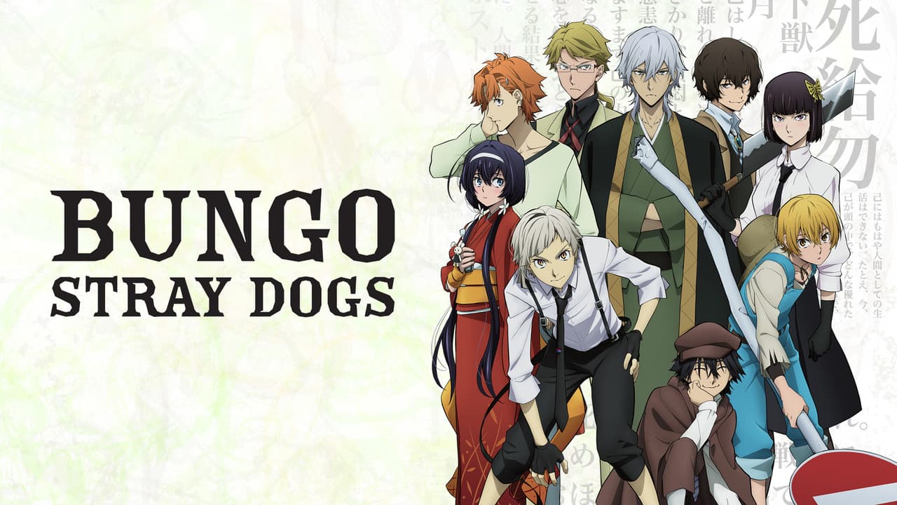 Bungo Stray Dogs — backdrops with title 3