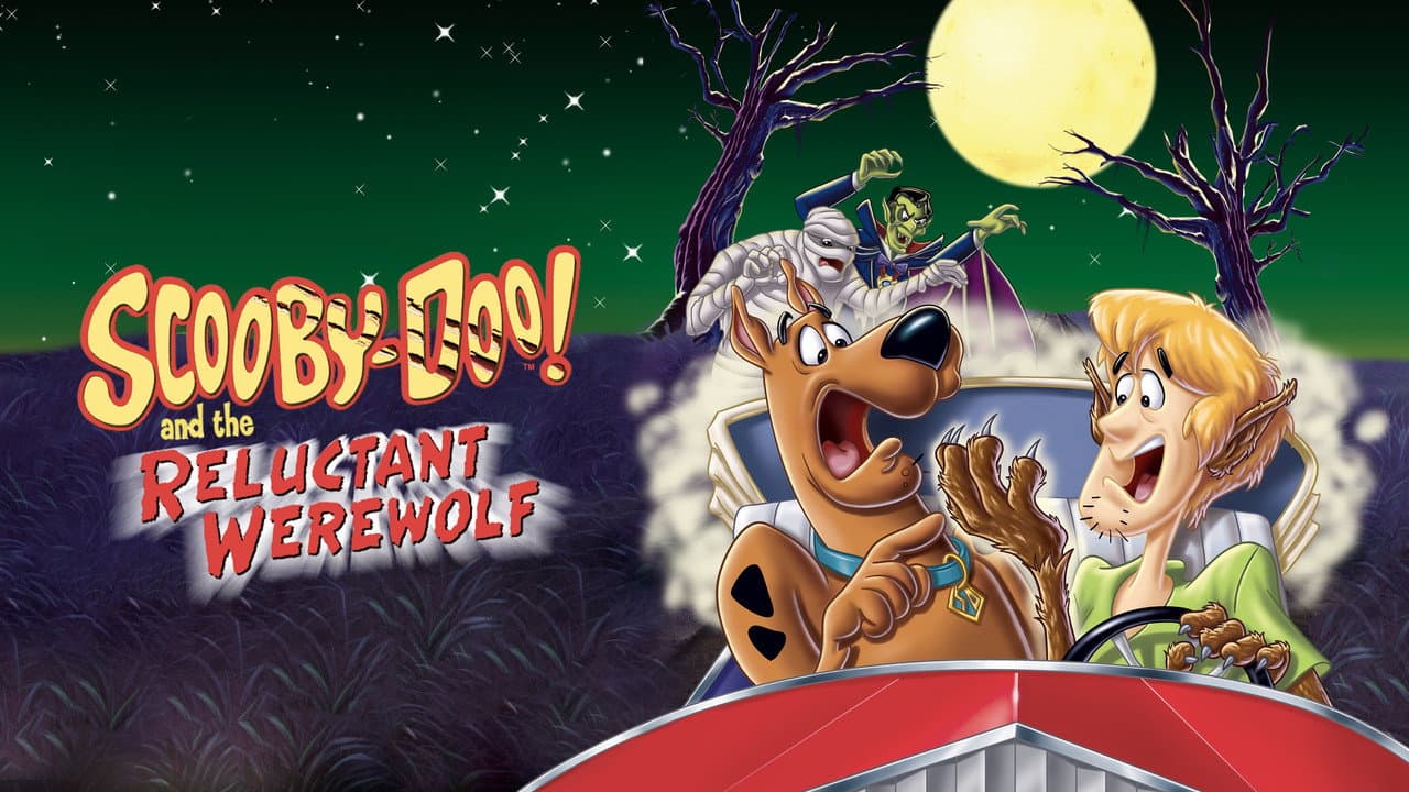 Scooby-Doo! and the Reluctant Werewolf — backdrops with title 1
