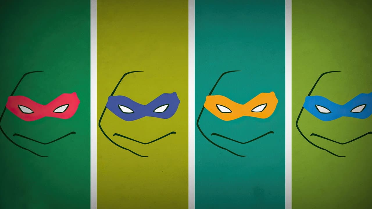 Teenage Mutant Ninja Turtles — backdrops 7
