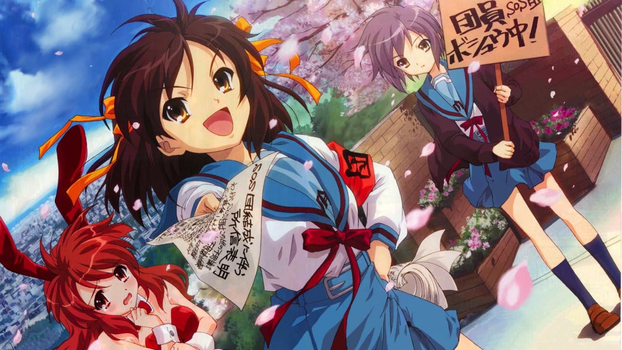 The Melancholy of Haruhi Suzumiya — backdrops 3