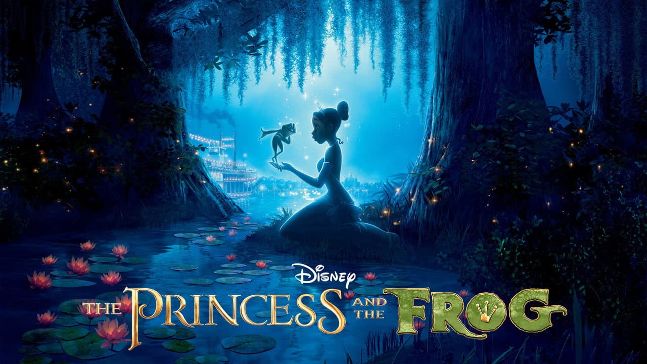 The Princess and the Frog — backdrops with title 8