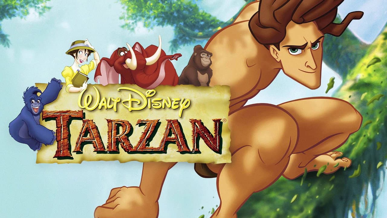 Tarzan — backdrops with title 4