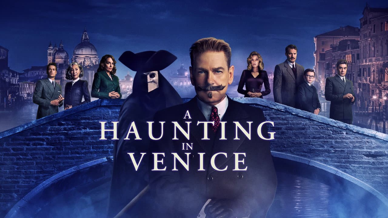 A Haunting in Venice — backdrops with title 1