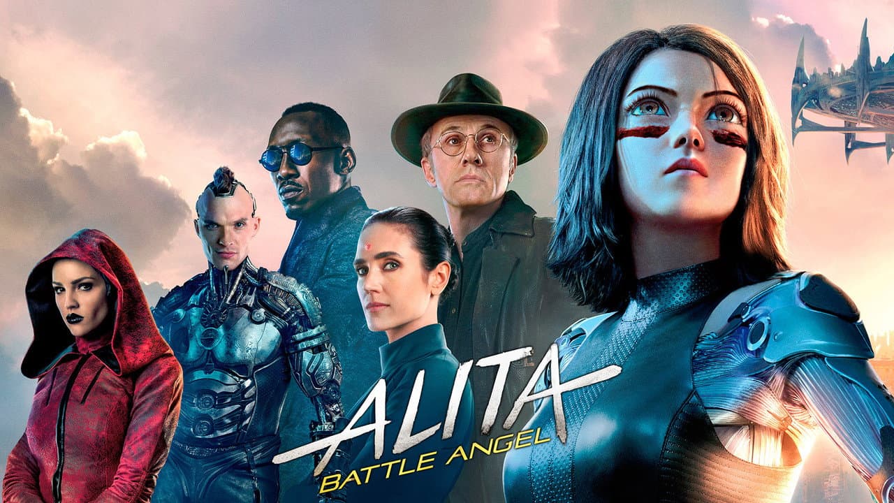 Alita: Battle Angel — backdrops with title 4