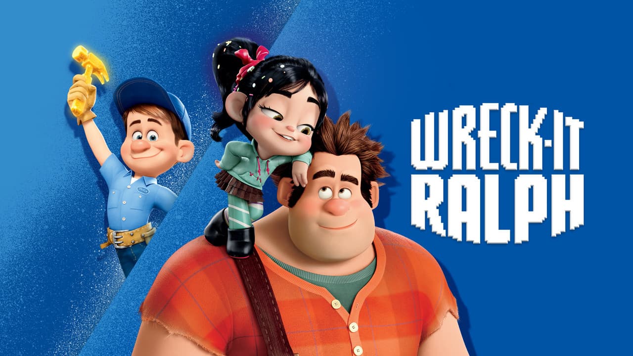 Wreck-It Ralph — backdrops with title 5