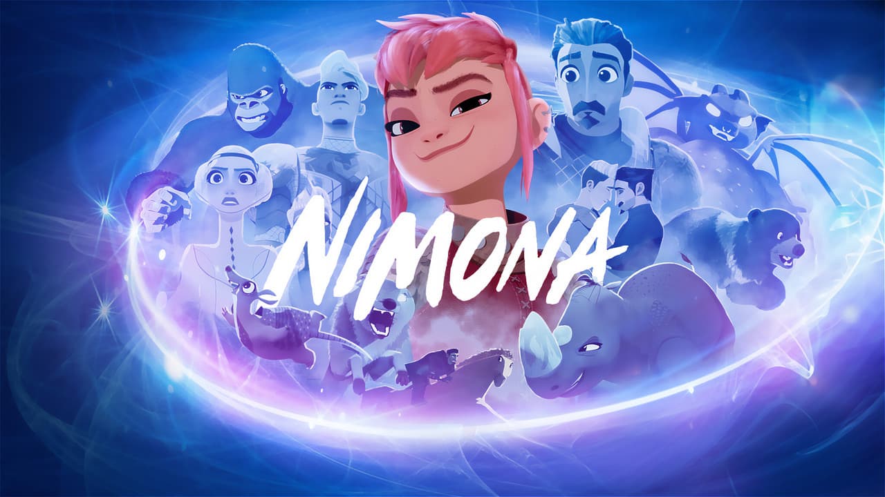 Nimona — backdrops with title 1