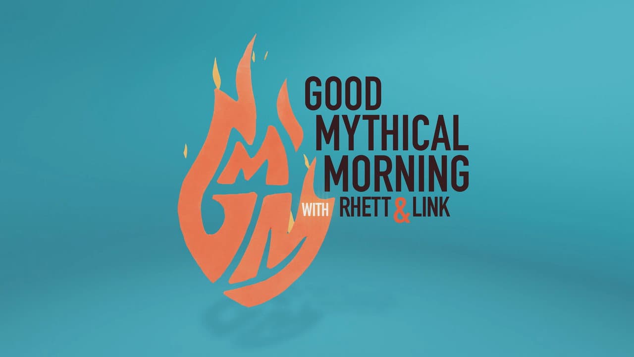 Good Mythical Morning — backdrops with title 3
